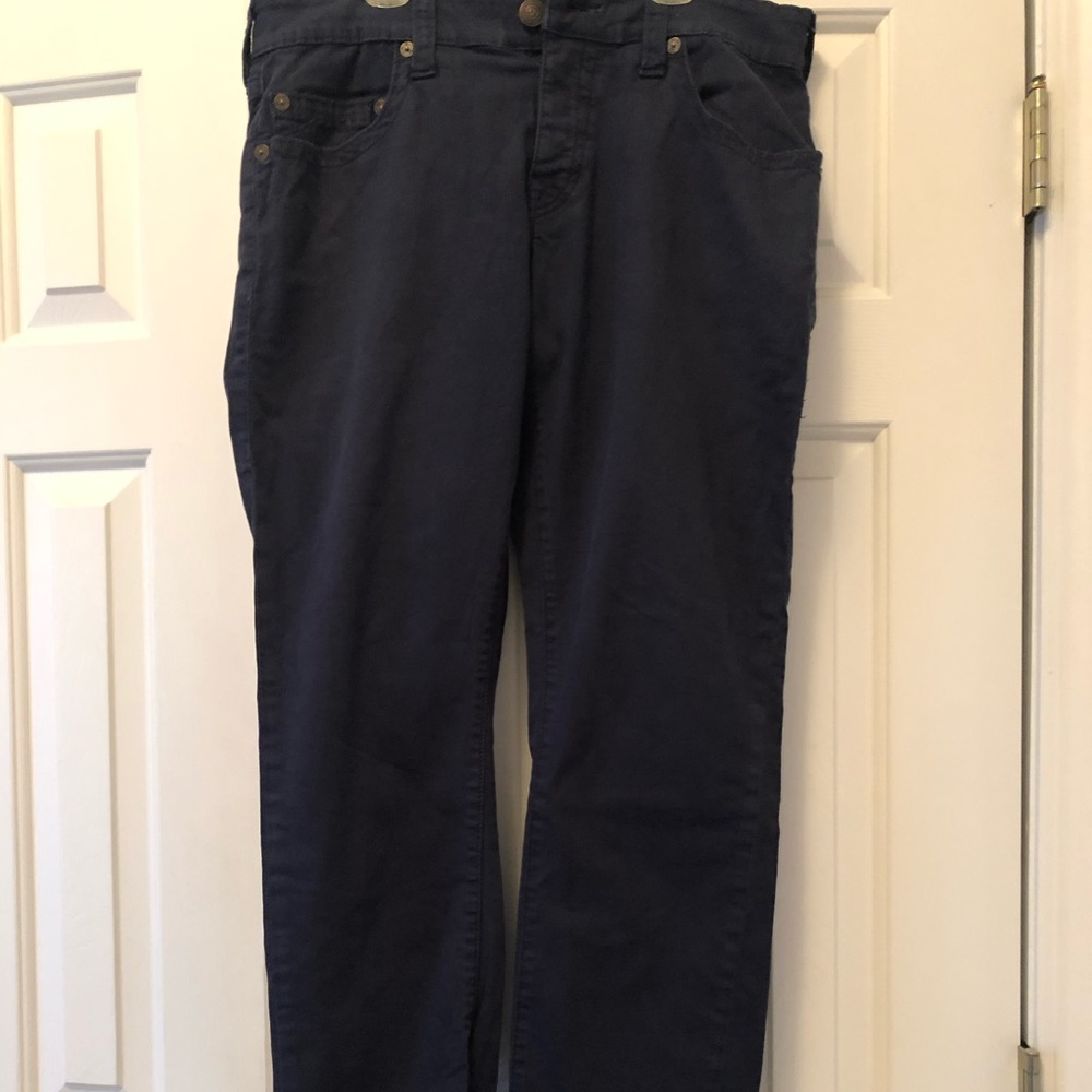 Navy True Religion Chino-style Pants - Picture 4 of 7